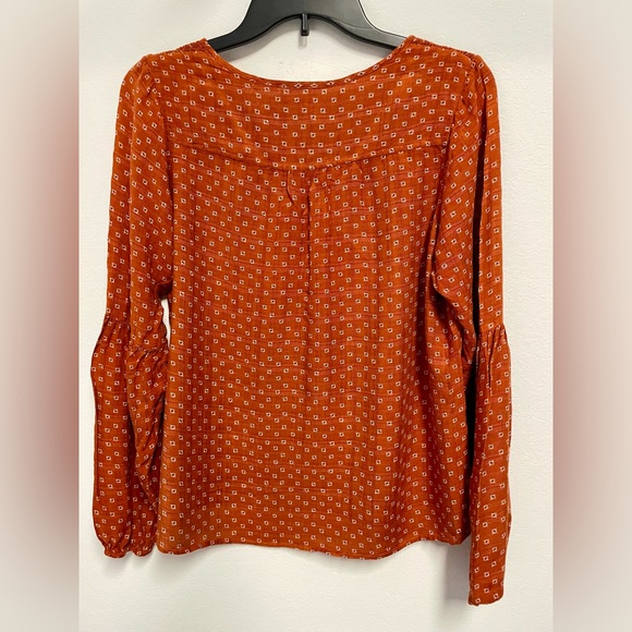 Universal Thread Terracotta Blouse, Size XS - Picture 2 of 7